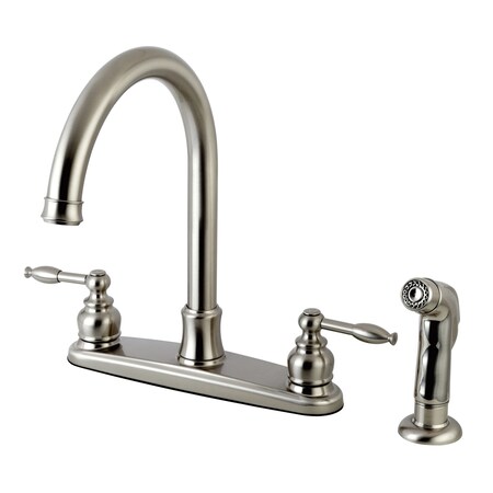Knight FB7798KLSP 8-Inch Centerset Kitchen Faucet with Sprayer FB7798KLSP